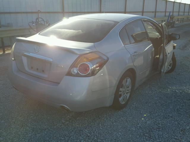 1N4AL2AP1CN556141 - 2012 NISSAN ALTIMA BAS SILVER photo 4