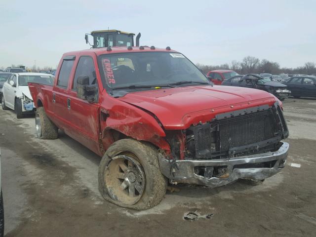 1FTSW21R08ED78821 - 2008 FORD F250 SUPER RED photo 1