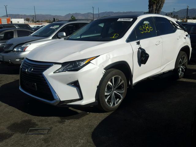 2T2ZZMCA9HC057545 - 2017 LEXUS RX 350 WHITE photo 2