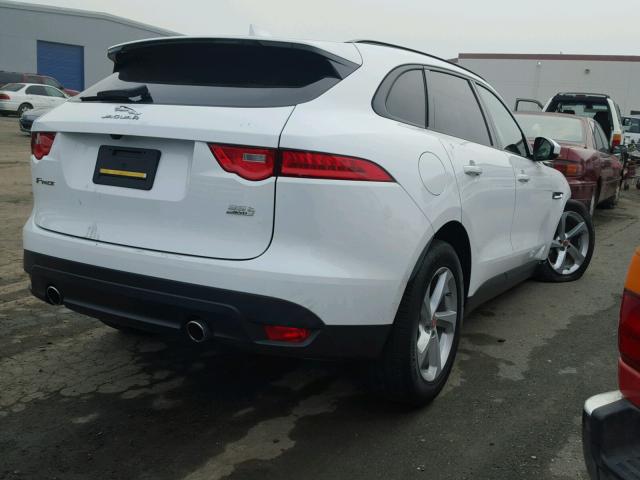 SADCJ2BV9HA079063 - 2017 JAGUAR F-PACE PRE WHITE photo 4