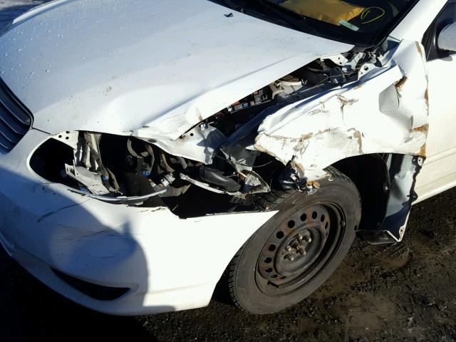 1NXBR32E83Z105371 - 2003 TOYOTA COROLLA CE WHITE photo 9