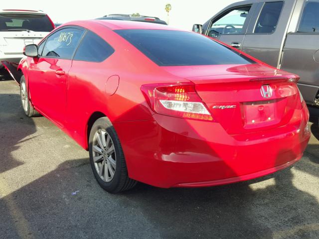 2HGFG3B03CH525916 - 2012 HONDA CIVIC EXL RED photo 3