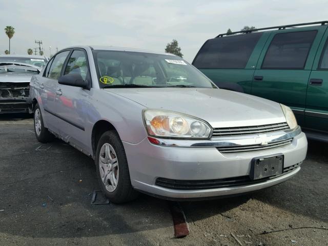 1G1ZS52F15F167092 - 2005 CHEVROLET MALIBU SILVER photo 1