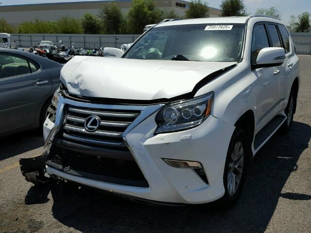 JTJBM7FXXG5123681 - 2016 LEXUS GX BASE WHITE photo 2