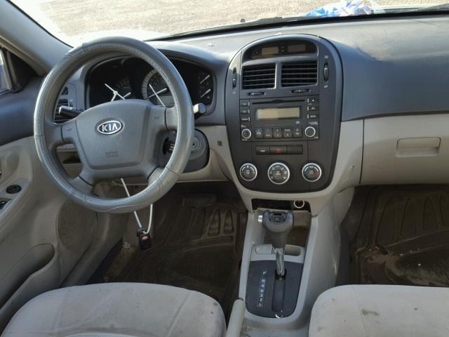 KNAFE121875464378 - 2007 KIA SPECTRA EX BLUE photo 9