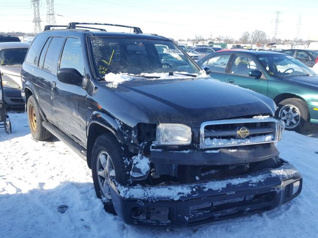 JN8AR07Y9YW436302 - 2000 NISSAN PATHFINDER BLACK photo 1