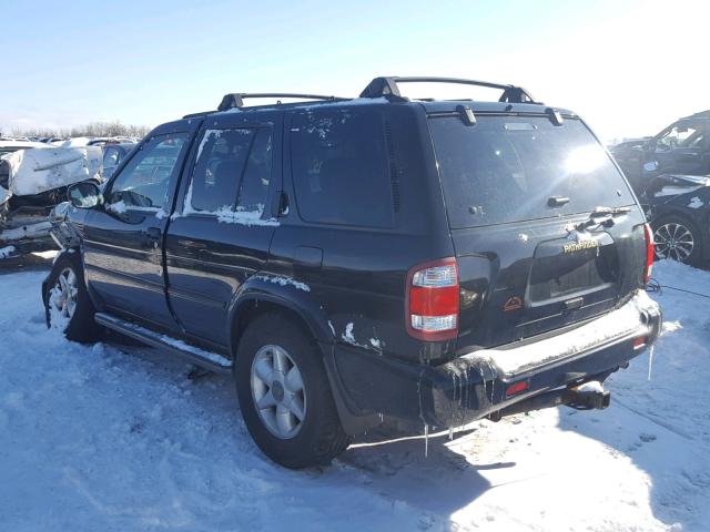 JN8AR07Y9YW436302 - 2000 NISSAN PATHFINDER BLACK photo 3