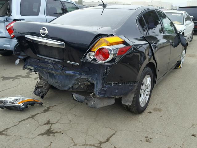 1N4CL2AP5AC135248 - 2010 NISSAN ALTIMA HYB BLACK photo 4