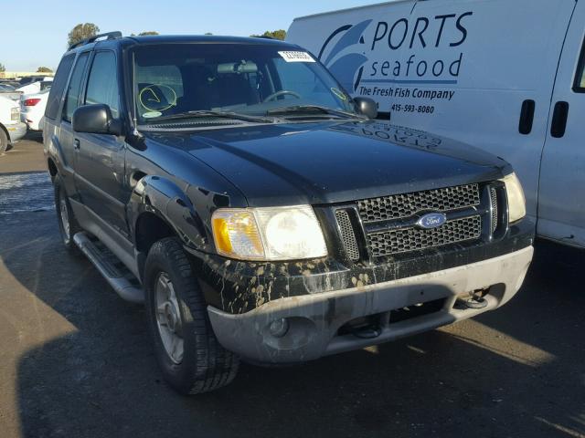 1FMCU70E42UA99144 - 2002 FORD EXPLORER S BLACK photo 1