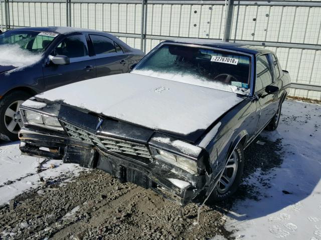 1G1AZ37K0BR465694 - 1981 CHEVROLET MONTE CARL BLACK photo 2