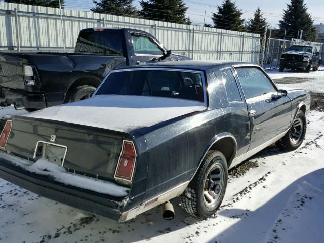 1G1AZ37K0BR465694 - 1981 CHEVROLET MONTE CARL BLACK photo 4