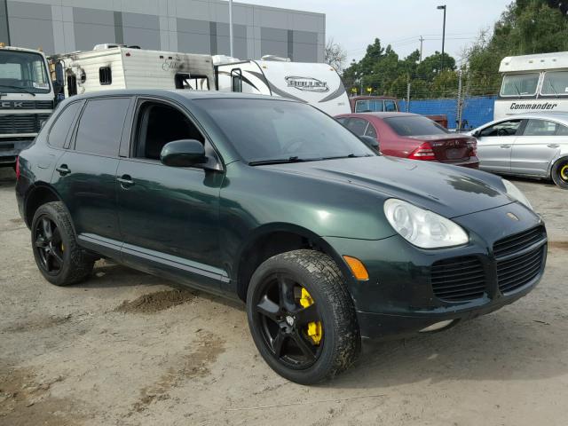 WP1AC29P84L003235 - 2004 PORSCHE CAYENNE TU GREEN photo 1