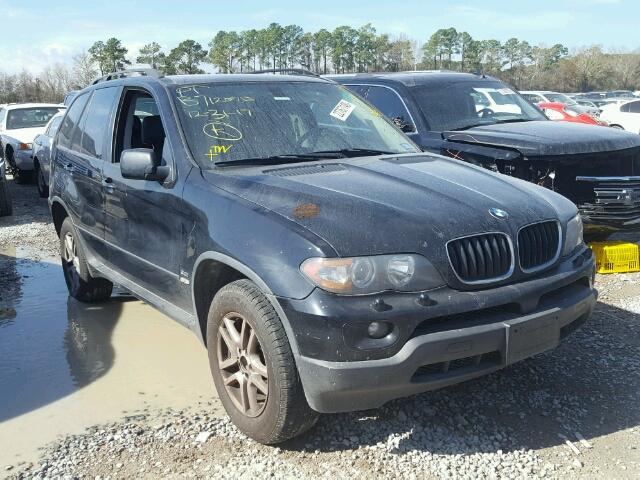 5UXFA13555LY13701 - 2005 BMW X5 3.0I BLACK photo 1