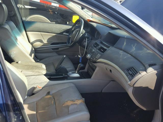 1HGCP36878A063496 - 2008 HONDA ACCORD EXL BLUE photo 5