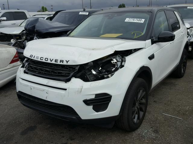 SALCP2BG2GH627852 - 2016 LAND ROVER DISCOVERY WHITE photo 2