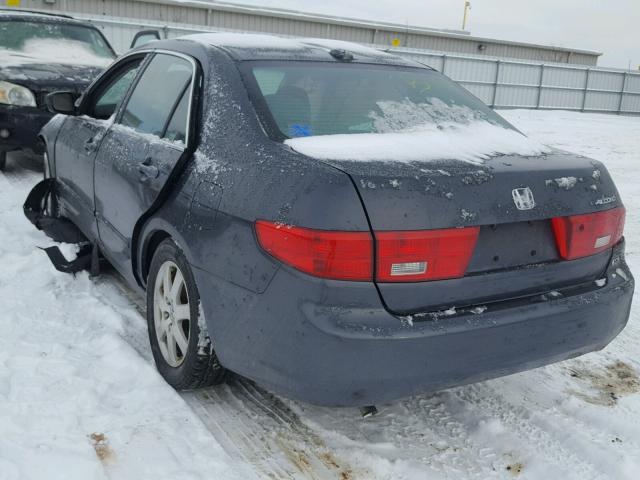 1HGCM66595A028065 - 2005 HONDA ACCORD EX GRAY photo 3