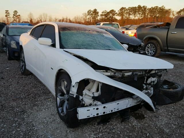 2C3CDXHG7FH800928 - 2015 DODGE CHARGER SX WHITE photo 1