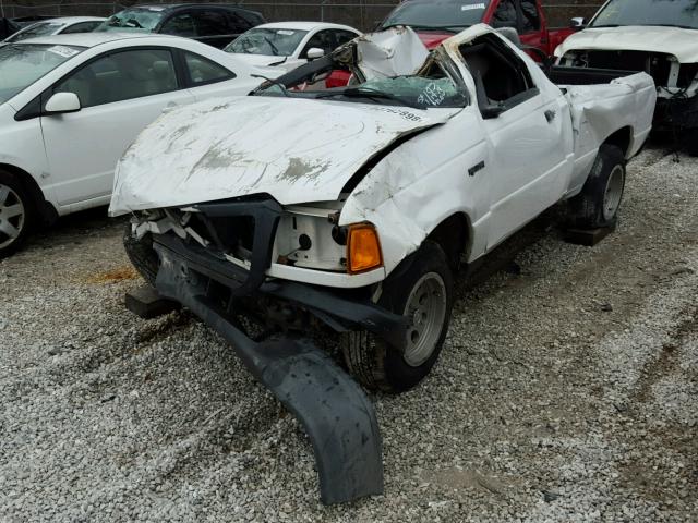 1FTYR10D94PB54267 - 2004 FORD RANGER WHITE photo 2