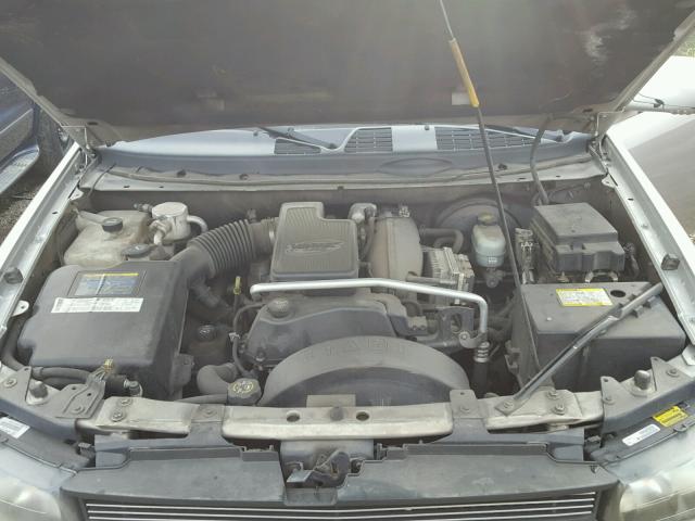 1GNDS13S942193071 - 2004 CHEVROLET TRAILBLAZE SILVER photo 7