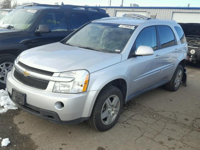 2CNDL33F996211661 - 2009 CHEVROLET EQUINOX LT SILVER photo 2