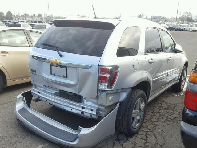 2CNDL33F996211661 - 2009 CHEVROLET EQUINOX LT SILVER photo 4