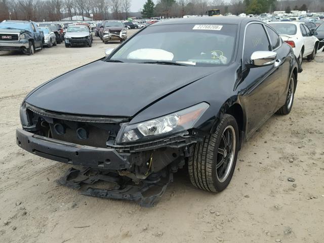 1HGCS1B31AA007024 - 2010 HONDA ACCORD LX BLACK photo 2