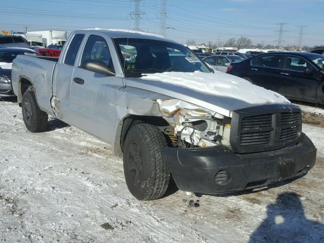 1D7HE22K37S160652 - 2007 DODGE DAKOTA ST SILVER photo 1