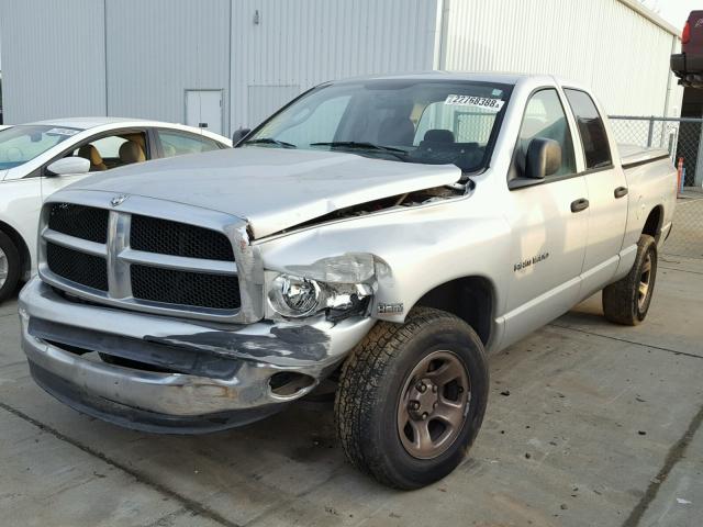 1D7HU18DX4S656663 - 2004 DODGE RAM 1500 S SILVER photo 2