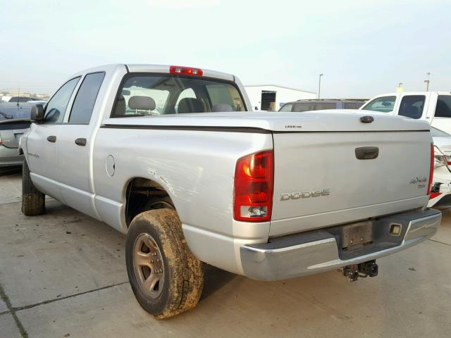 1D7HU18DX4S656663 - 2004 DODGE RAM 1500 S SILVER photo 3