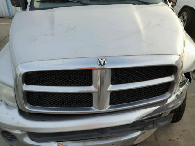 1D7HU18DX4S656663 - 2004 DODGE RAM 1500 S SILVER photo 7