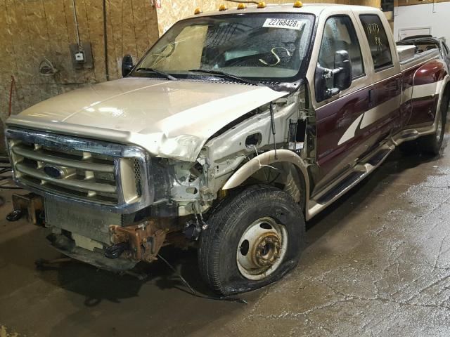 1FTWW33F7YEA35935 - 2000 FORD F350 SUPER TWO TONE photo 2