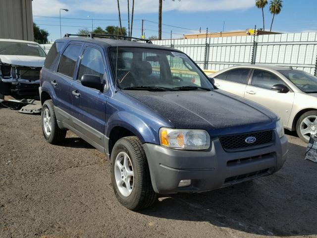 1FMYU92123KB03376 - 2003 FORD ESCAPE XLS BLUE photo 1