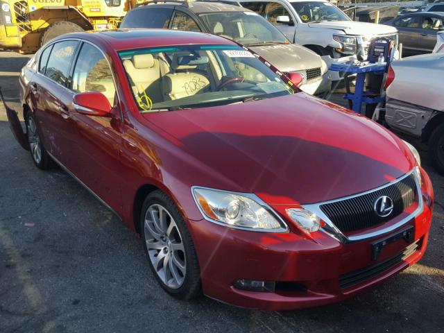 JTHBE96S480031558 - 2008 LEXUS GS 350 RED photo 1