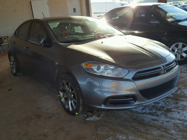 1C3CDFBH6DD700812 - 2013 DODGE DART SXT GRAY photo 1