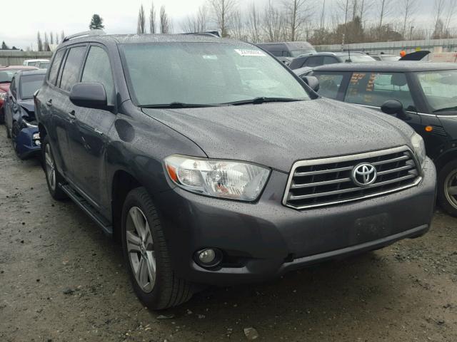 JTEES43A582057933 - 2008 TOYOTA HIGHLANDER GRAY photo 1