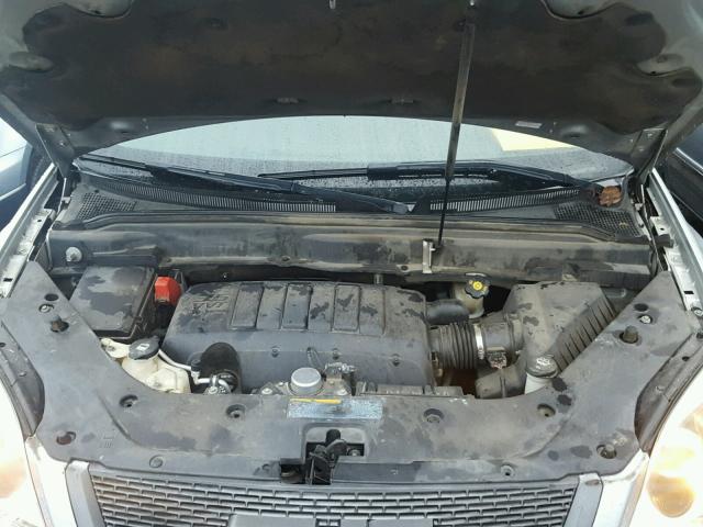 1GKLRMED0AJ270013 - 2010 GMC ACADIA SLT ვერცხლისფერი ფოტო 7