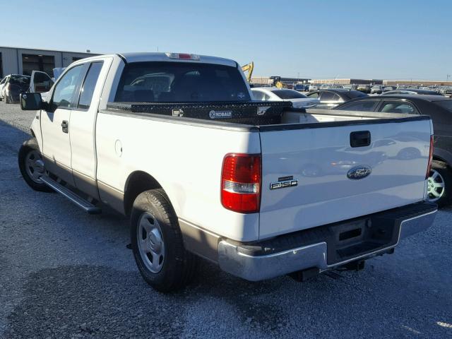 1FTRX12W96NA61868 - 2006 FORD F150 WHITE photo 3