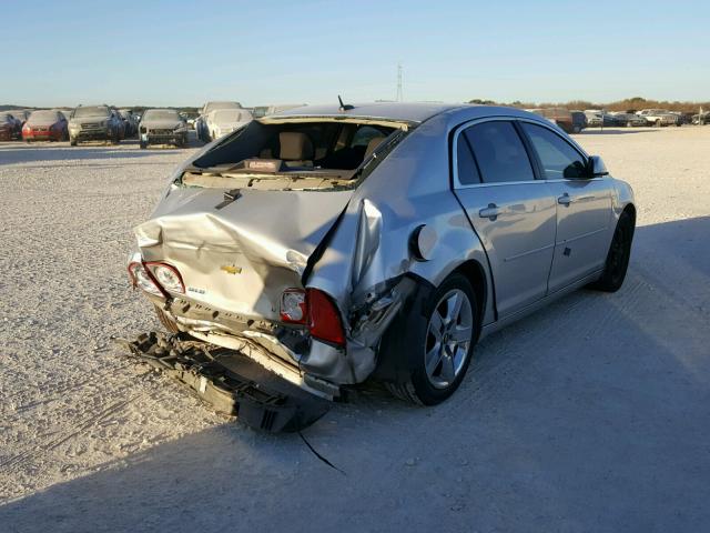 1G1ZH57B99F105613 - 2009 CHEVROLET MALIBU 1LT 银色 照片 4