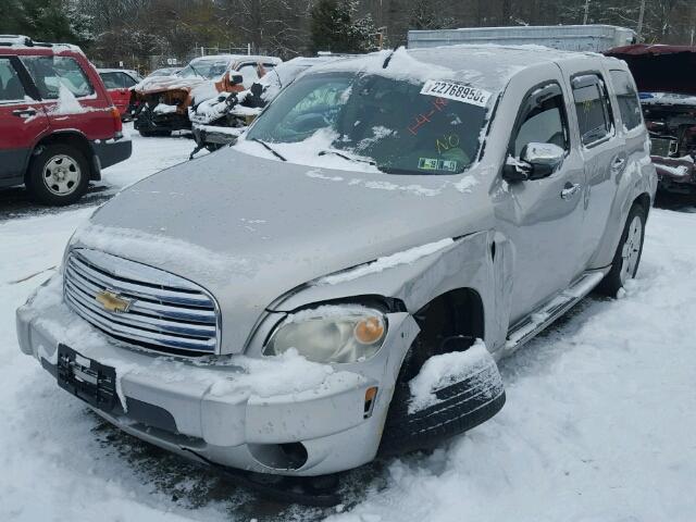 3GNDA53P98S621849 - 2008 CHEVROLET HHR LT SILVER photo 2