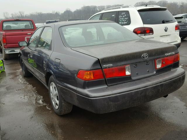 4T1BG22K81U778311 - 2001 TOYOTA CAMRY CE GRAY photo 3