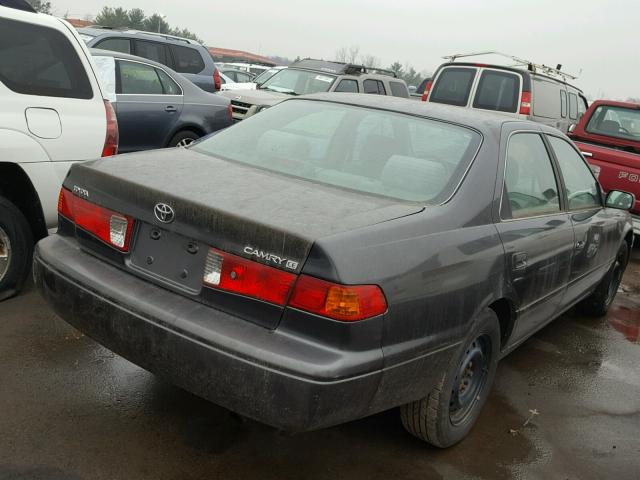 4T1BG22K81U778311 - 2001 TOYOTA CAMRY CE GRAY photo 4