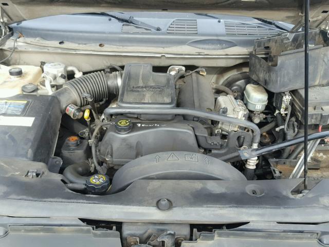 1GNDS13S422224126 - 2002 CHEVROLET TRAILBLAZE SILVER photo 7