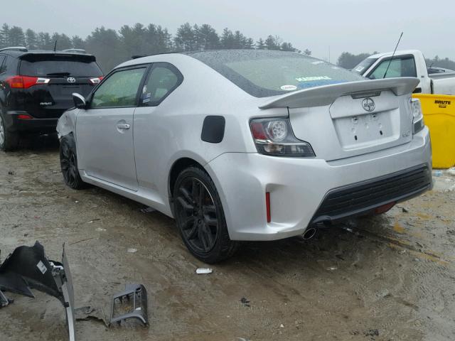 JTKJF5C7XE3088255 - 2014 TOYOTA SCION TC 银色 照片 3