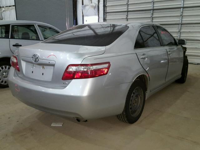 4T4BE46K78R036168 - 2008 TOYOTA CAMRY CE SILVER photo 4