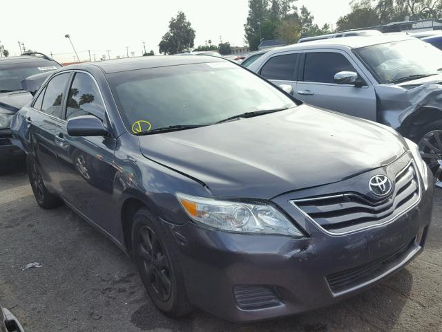 4T4BF3EK4BR110047 - 2011 TOYOTA CAMRY BASE CHARCOAL photo 1