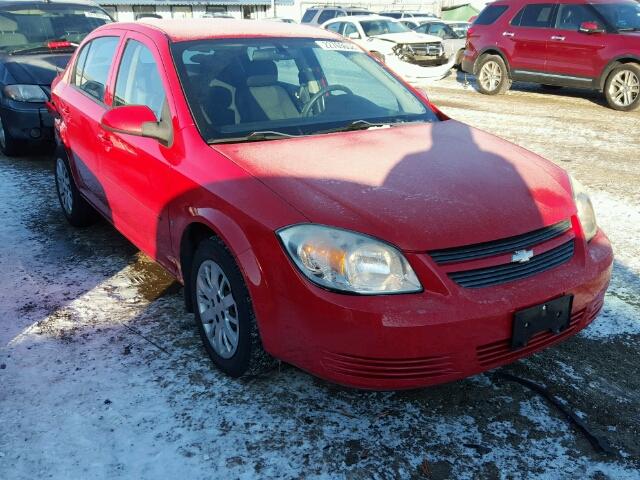 1G1AT58H697177815 - 2009 CHEVROLET COBALT LT RED photo 1