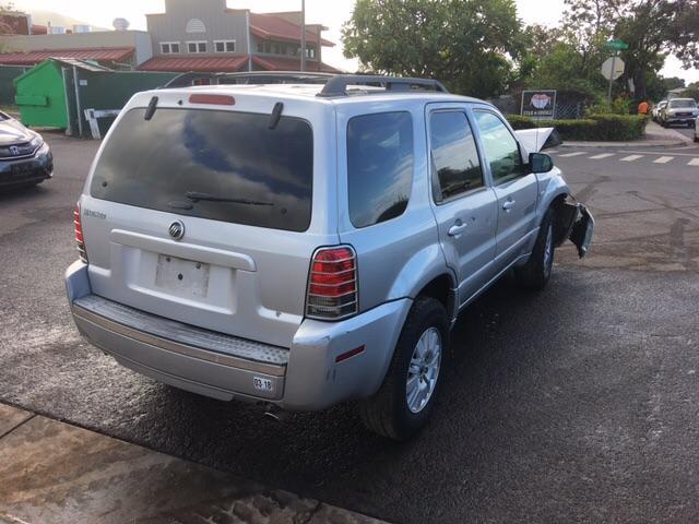 4M2YU56Z46KJ14567 - 2006 MERCURY MARINER SILVER photo 4