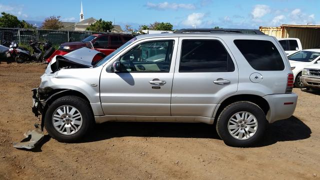 4M2YU56Z46KJ14567 - 2006 MERCURY MARINER SILVER photo 9