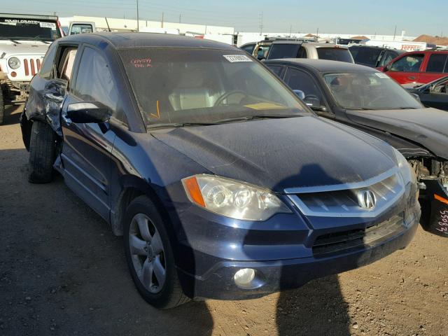 5J8TB18557A009599 - 2007 ACURA RDX TECHNO BLUE photo 1