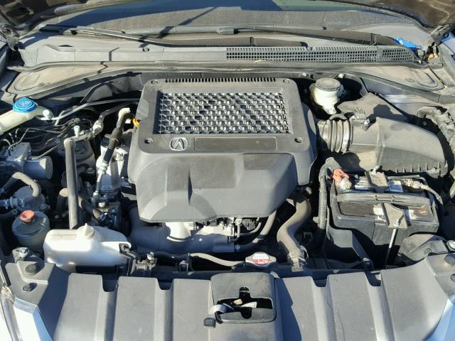 5J8TB18557A009599 - 2007 ACURA RDX TECHNO BLUE photo 7